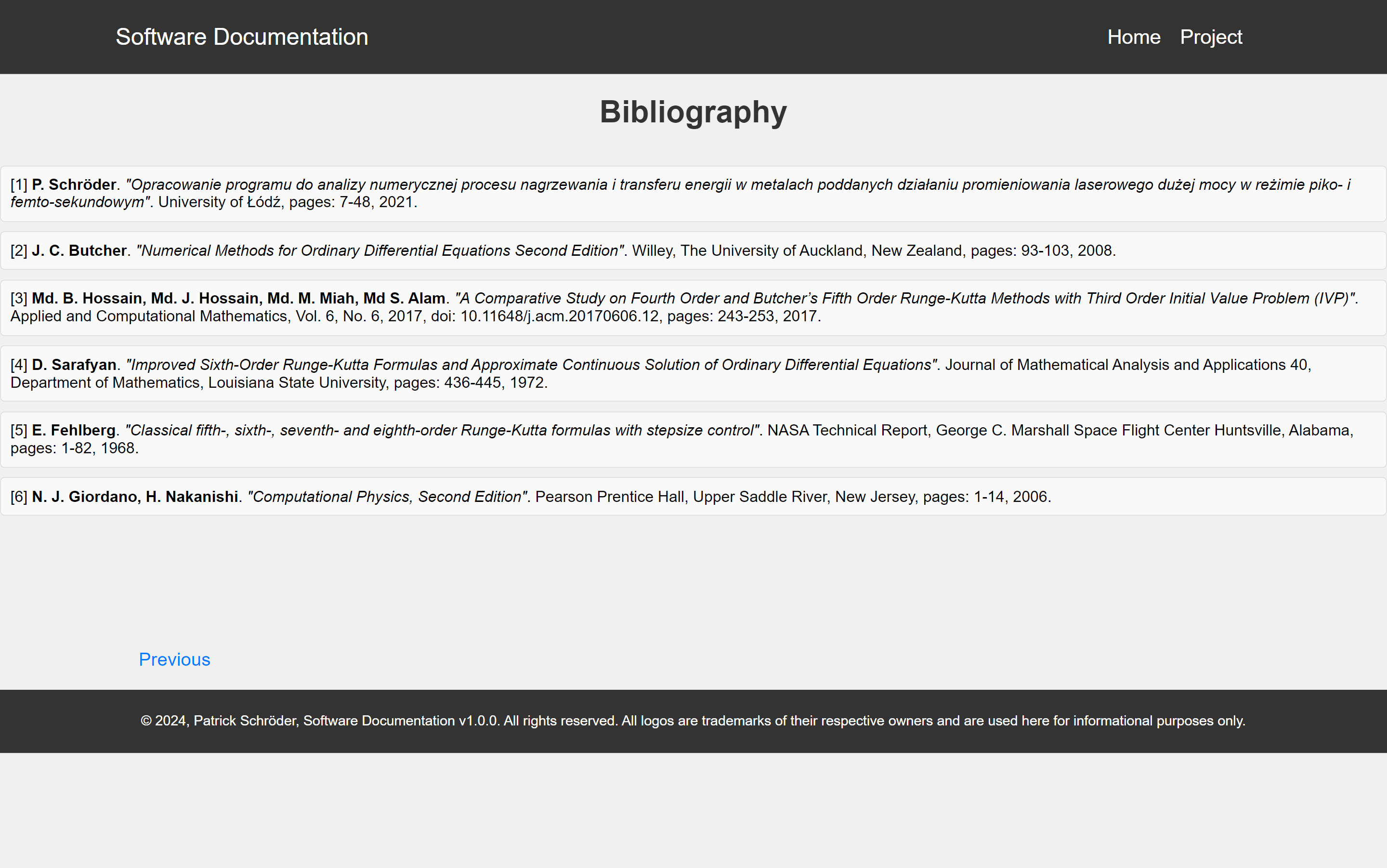 Screenshot of Window
