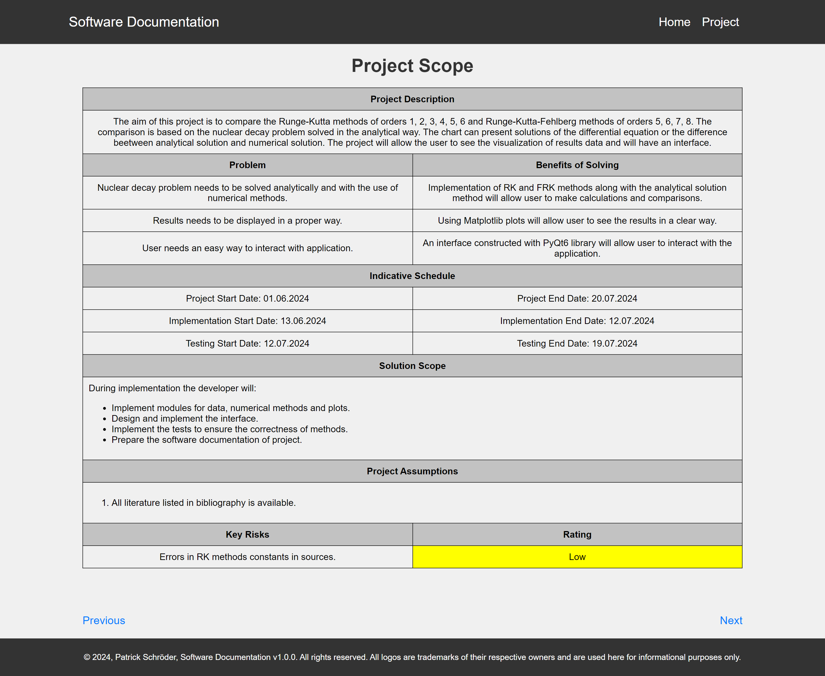 Screenshot of Window