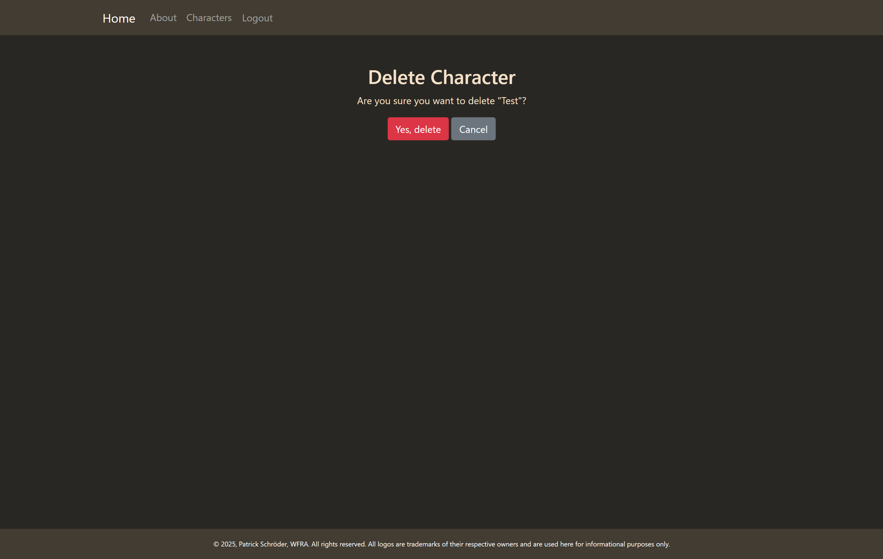 Screenshot of Window